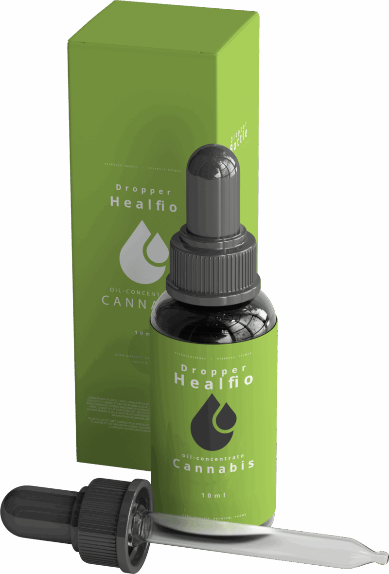 CBD Oil Dropper, 10ml